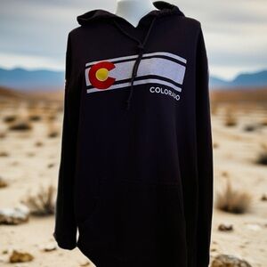 Navy Blue Colorado Hoodie